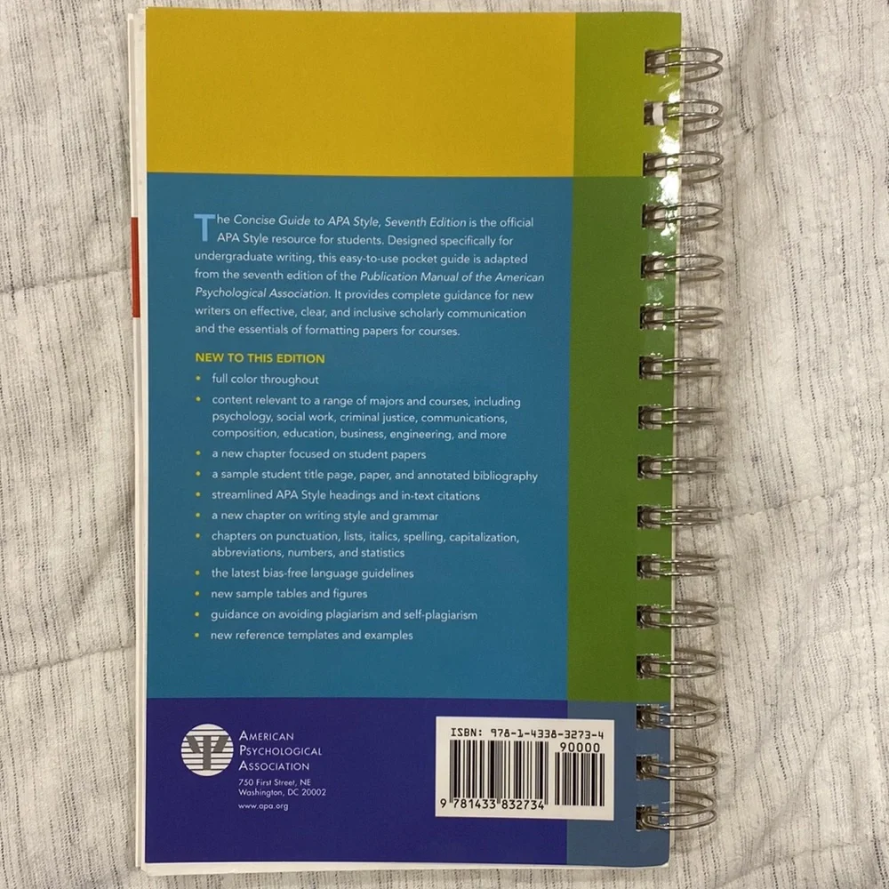 Publication Manual APA Style 7th Edition - Picture 3 of 5